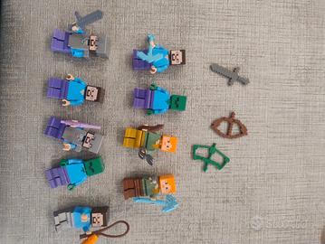 Lego Minecraft minifigures 