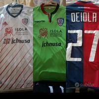 Cagliari maglie + sogno rossoblu' parziale 