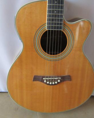 CHITARRA ELETTROACUSTICA CON CUSTODIA