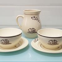 Set da Colazione Mulino Bianco 86 Vintage Anni 80