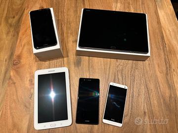 Lotto smartphone tablet vecchi