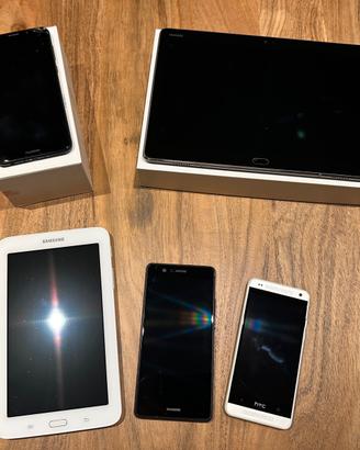 Lotto smartphone tablet vecchi