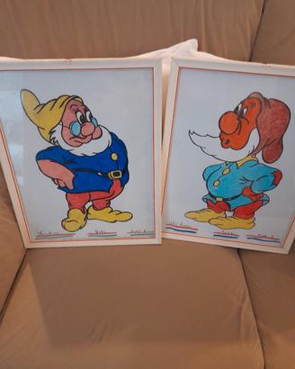 quadro sette nani 