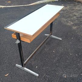 banco scuola vintage design x consolle anni 60 