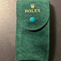 Rolex Astuccio Pochette Porta Orologio In Velluto
