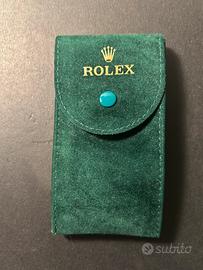 Rolex Astuccio Pochette Porta Orologio In Velluto