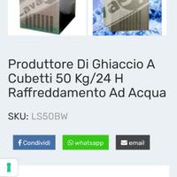 produttore di ghiaccio 