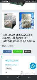 produttore di ghiaccio 