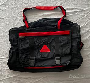 Borsone Marcos's uomo nero e rosso