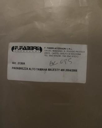 Parabrezza YP400 alto