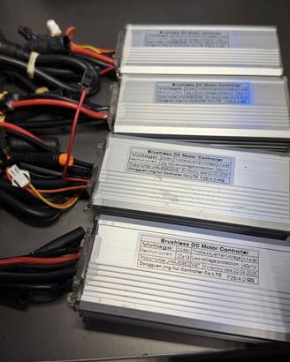 4 Centraline Brushless per mtb