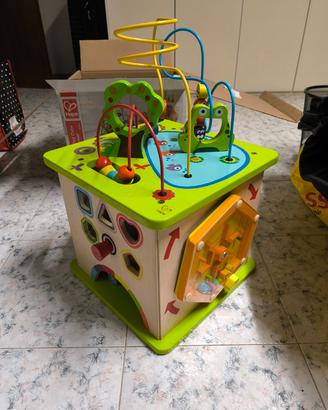 Hape country critters play cube
