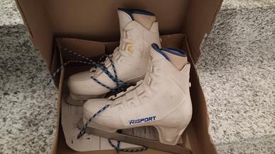 Pattini da ghiaccio vintage num 35