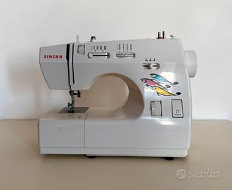 Singer 345 macchina da cucire da tavolo con pedale