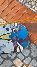 tavola da snowboard completa di attacchi 