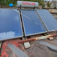 Impianto Unical a circolazione naturale con tre co