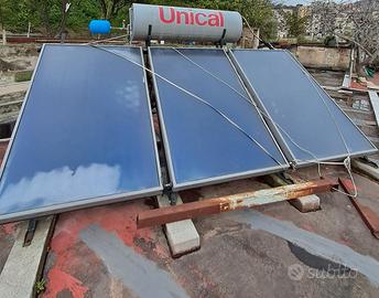 Impianto Unical a circolazione naturale con tre co