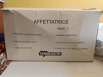 affettatrice pieghevole termozeta