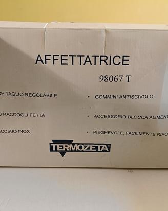 affettatrice pieghevole termozeta