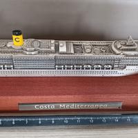 modellino nave costa mediterranea 