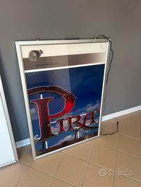 Bacheca a led bifacciale 90x60 cm