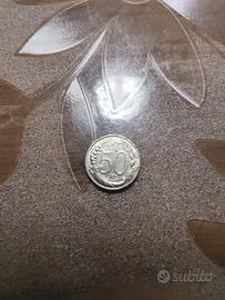 mini moneta da 50 lire