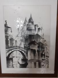 Quadro Venezia fatto a mano 