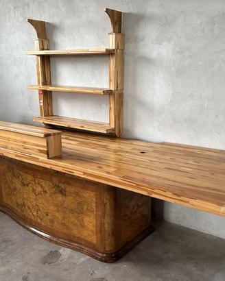 Bancone da bar - birreria in larice