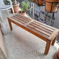 Panca in legno da esterno 