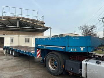 Semirimorchio pianale Cometto 4 assi