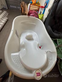 Vasca bagnetto in plastica con termometro