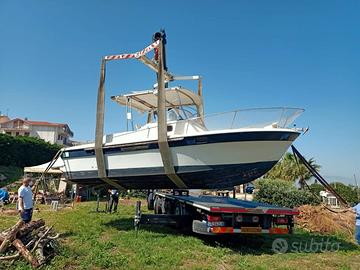 Barca semi cabinato walkaround