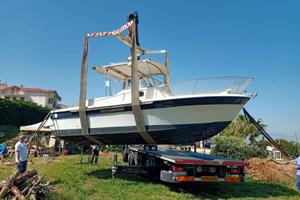 Barca semi cabinato walkaround