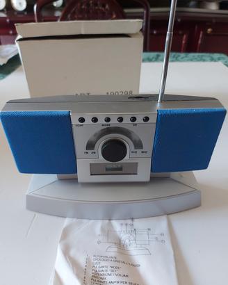 Radio sveglia vintage AM/FM NUOVA fondo magazzino
