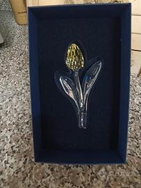 Tulipani giallo e rosso Swarovski 