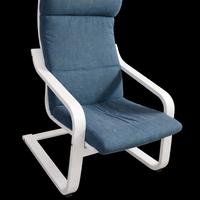 Sedia poltrona a dondolo Ikea