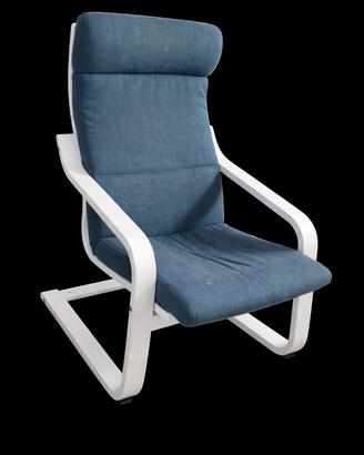 Sedia poltrona a dondolo Ikea