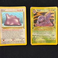 Lotto 33 Carte Pokemon Fossil ITA