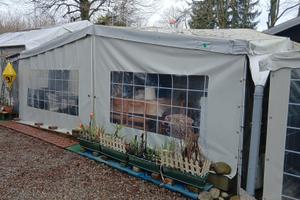 Roulotte+veranda stanziale campeggio LAGO MAGGIORE