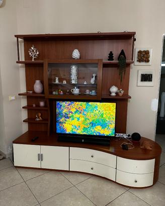 Arredamento soggiorno – mobile TV, parete attrezza
