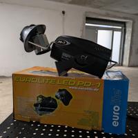 Luce DJ Eurolite LED PD-1 DMX RGB per Feste