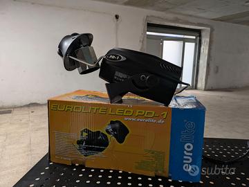 Luce DJ Eurolite LED PD-1 DMX RGB per Feste