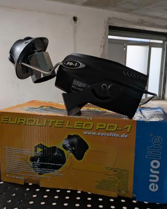 Luce DJ Eurolite LED PD-1 DMX RGB per Feste