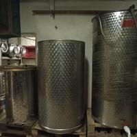 botte acciaio torchio deraspatrice