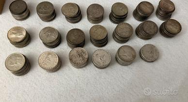 195 pezzi 500 lire argento