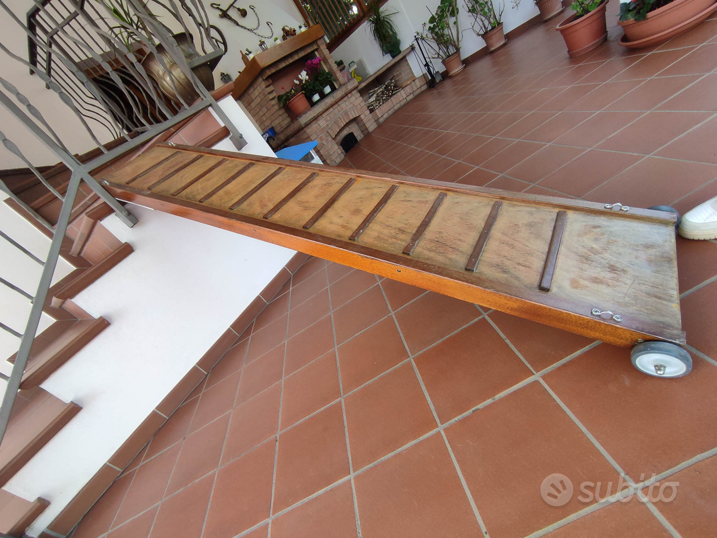 Passerella per barca da 200 cm in legno - Nautica In vendita a Treviso