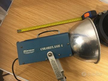 Flash da studio vintage Courtenay ColorFlash 4/2,