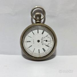 Antico Orologio Da Tasca R. I. W. Co - 58,6 mm