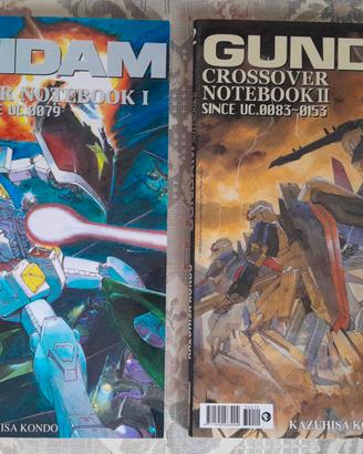 Fumetti Gundam crossover notebook 1 e 2