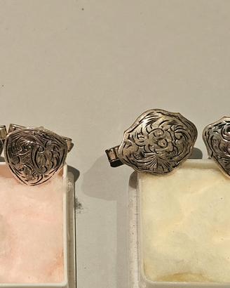 Gemelli polsini in Argento